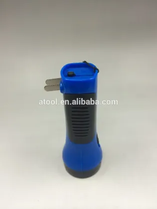 500mah electric charging flashlight rechargeable torch