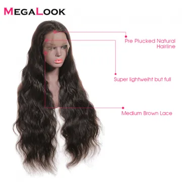 360 Lace Front Wig 100%Remy Human Hair Wigs For Black Women