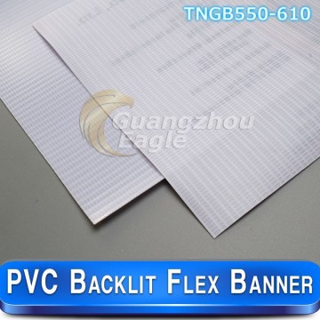 TNGB550-610 PVC Blacklit Flex Banner(glossy) for digital printing 610g