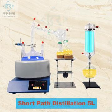 Lab Vacuum Fractional Shortpath Distiller Equipment