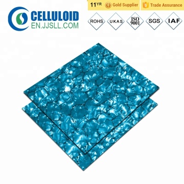 Fancy Crack Pattern blue Pvc Panel Film
