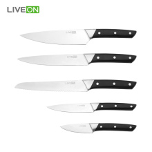 5pcs Kitchen Professional Stainless Steel Knife Set