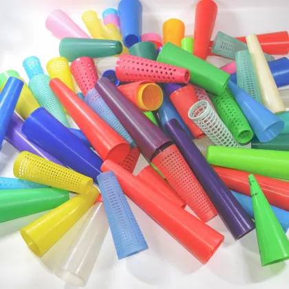 TONGDA Textile Machinery Polyester Large Plastic Cone Bobbins