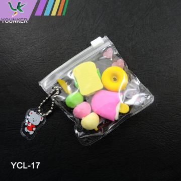 ชุดยางลบอาหาร TPR รุ่นใหม่แพ็ค 4 ชิ้น