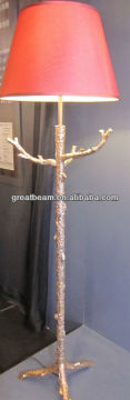 Modern New Bronze floor Lamp B3283 with fabric shade