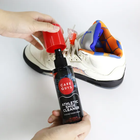 liquid shoe care product shoe cleaner spray