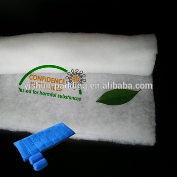 Beijing manufacturer polyester fill fiber wadding & padding for sleeping bag with Oeko-Tex Standard 100