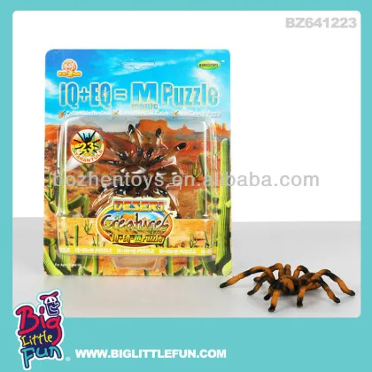 3D puzzle Plastic wild animal magic spider toy