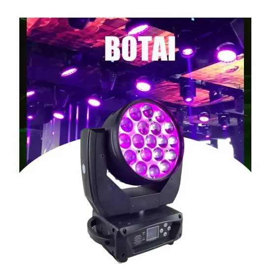 Botai Disco Led Stage Light Beam 19x15W RGBW Moving Head LED