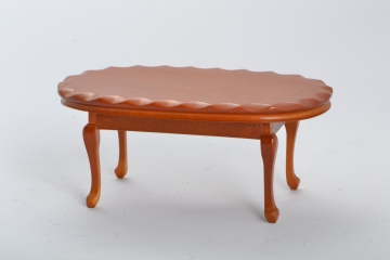 Dollhouse Wooden Table with 1/12