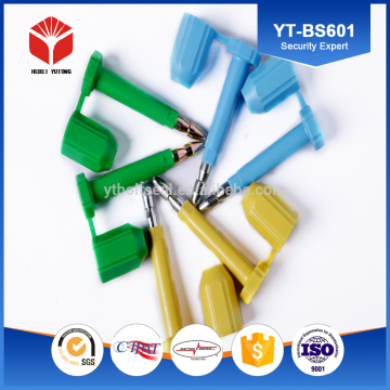 YUTONG tamper evident container lock, disposable container seal YT-BS601