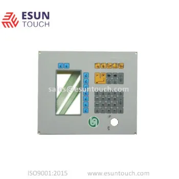 custom prototype tactile PET membrane switch with LED