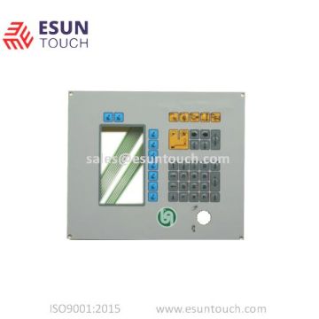 custom prototype tactile PET membrane switch with LED