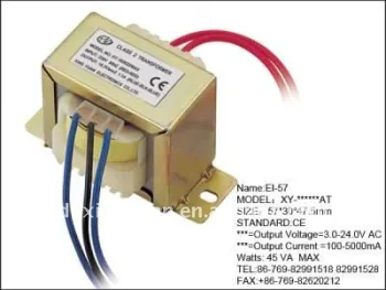 Power transformer EI57