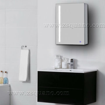 Wall mounted Bathroom Mirror Cabinet with LED Light