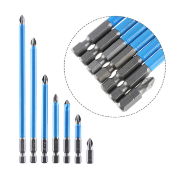 25-150 mm Cross Non-Slip S2 Magnetic Wind Batch Head PH2 Screwdriver Bits