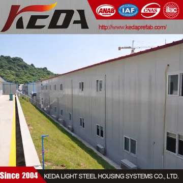 Flat roof prefab hose/flat roof site camp/flat roof factory hotsell in Vietnam