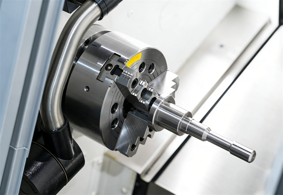 CNC turning of shaft parts