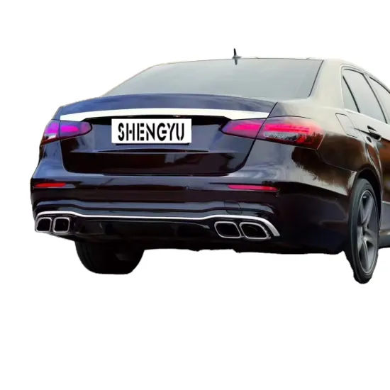 Auto Body System Upgrade for Benz E Class W212 to W213 AMG - Bumper, Grille, Headlights, Tail Lights for Facelift