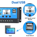 50A 12V/24V PWM PWM Solar Charge Controller