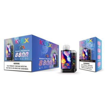 Kulx bar 8800 puffs vape wape waptale belgium