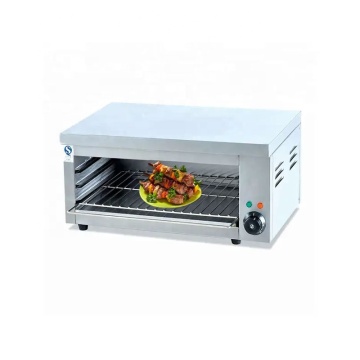 Adjustable Shelves Commercial Kitchen Equipment: Stainless Steel Table Top Electric Gas Salamander Grill for Restaurants and Hotels