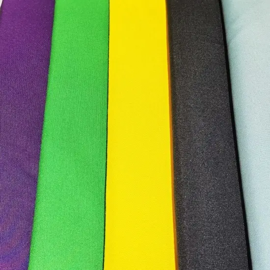 Pure color 100 polyester microfiber fabric for garment