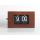 Rectangular Small Size Bamboo Flip Clock