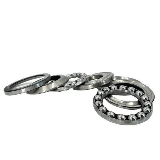 High Precision Single Row Thrust Ball Bearings: 51209, 51240, and 51368 in Chrome Steel