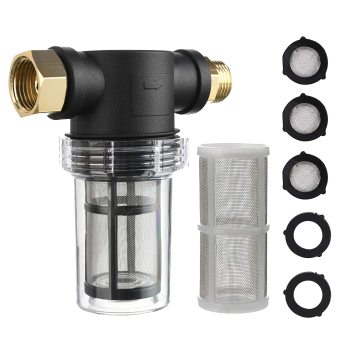 Metal Mesh Garden Hose Inline Filter for Sediment