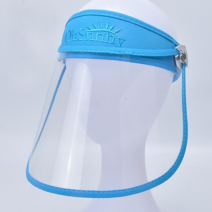 Children Protective Mask Face Shield Mask Hat Visor Cap Plastic Manufacture