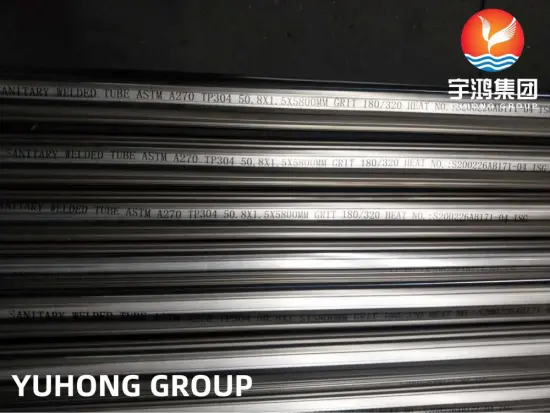 ASME 270 Stainless Steel Grade 304 Welded Tube