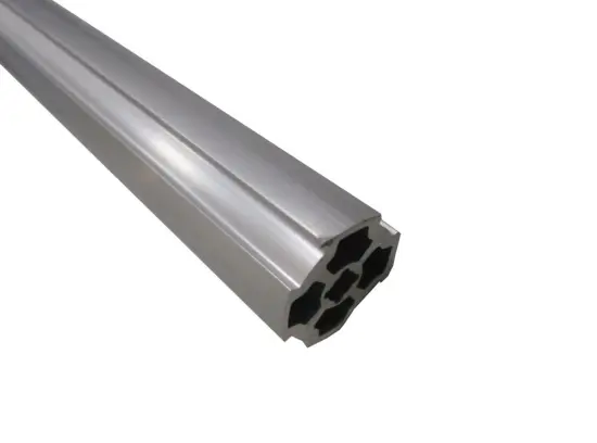High Strength Durable Aluminum Profile Alloy Pipe For Aluminum Lean Tube System