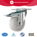 Plaster Swivel Brake PP Industrial Caster