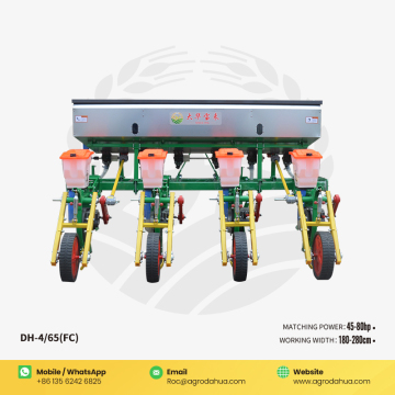 4-Row Precision Corn Seeder with Adjustable Row Spacing