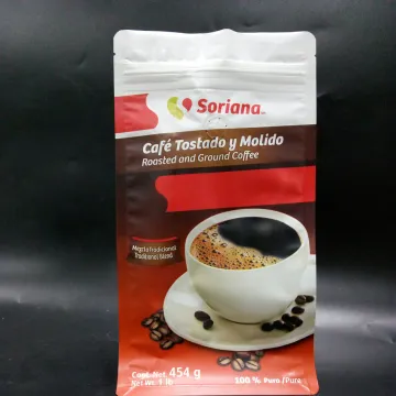 Box Pouch Flat Bottom Coffee Bag