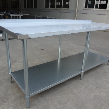 Popular & Fashionable Stainless Steel Work Tables: 1-Tier & 2-Tier Options