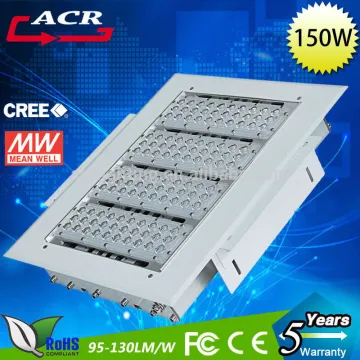 best selling products IP 65 waterproof aluminum industrial gas station green led flood light 150w