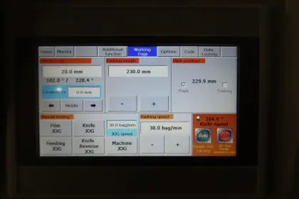 Automatic Biscuits/Noodles/Snack Flow Wrapping Machine