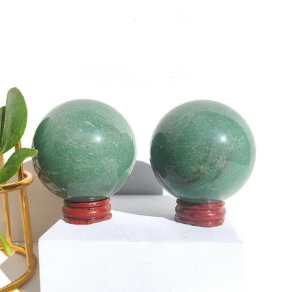 Wholesale Green Aventurine Healing Crystal Spheres