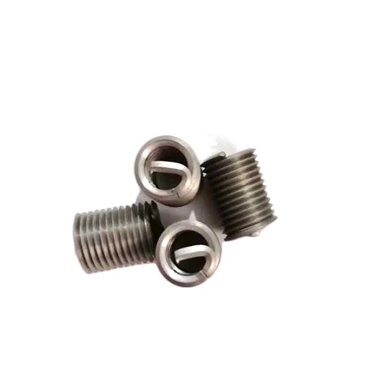 M6 * 1 * 1.5D TA2 Custom Fastener Stainless Steel Metal Wire Thread Insert