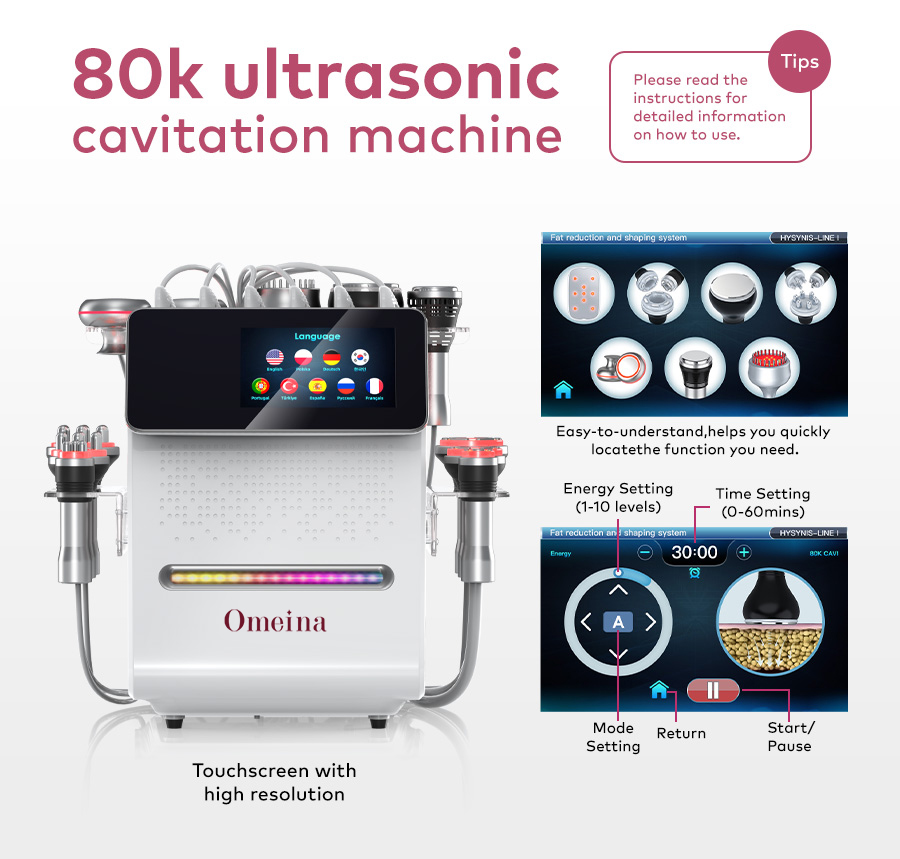 Omeina cavitation machine