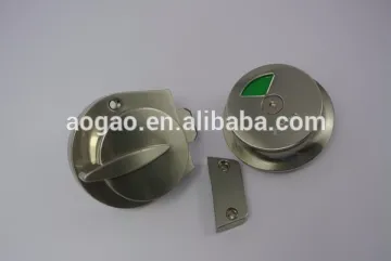 high quality zinc alloy toilet partition shower door lock