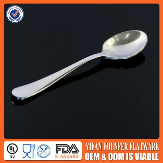 Stainless steel coffee stirrer scoop/small metal scoops