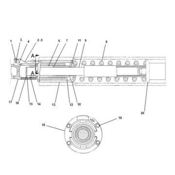 TRACKADJUSTER&RECOILGP D10R D10T 6Y-0617