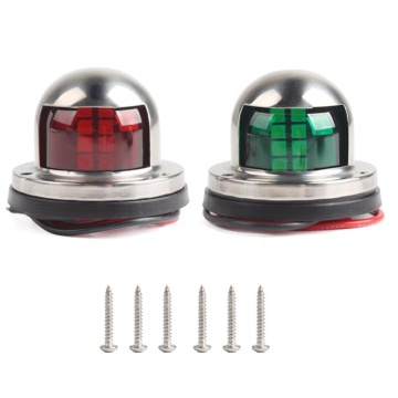 Chrome Housing 12V LED Navigation Light for Boats