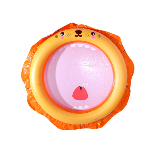 Inflatable Kids Pool Portable 2 Ring Swimming Pool