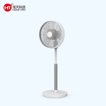 HONETIAN LED display 12 speeds 4 modes 8 timer 7 blades 14 inches DC circulator custom colors indoor plastics stand fans