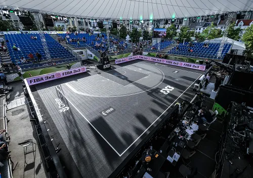Outdoor Basketball Court Rubber Floor Tile High Quality Outdoor
