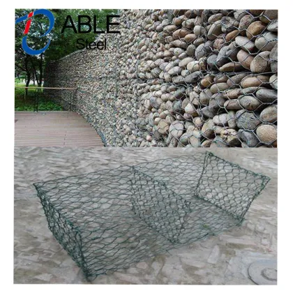 PVC coated woven gabion for reynolds mat